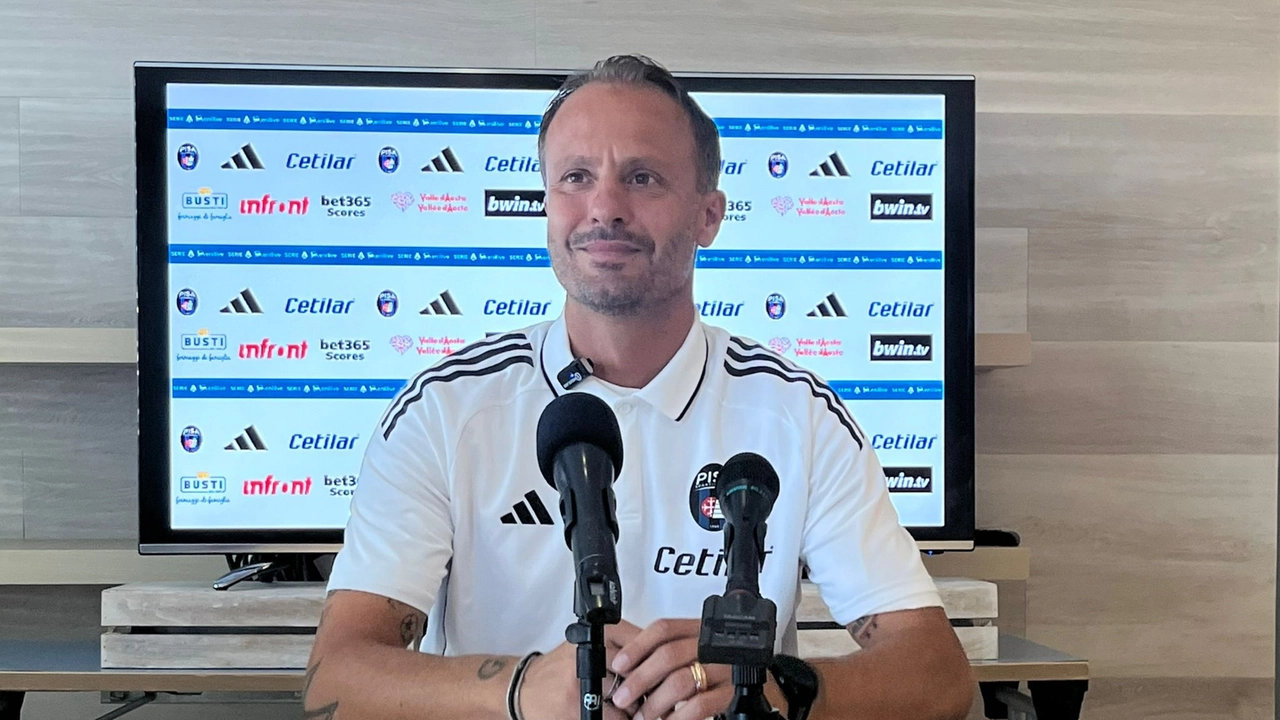 Alberto Gilardino in conferenza stampa Alberto Gilardino in conferenza stampa