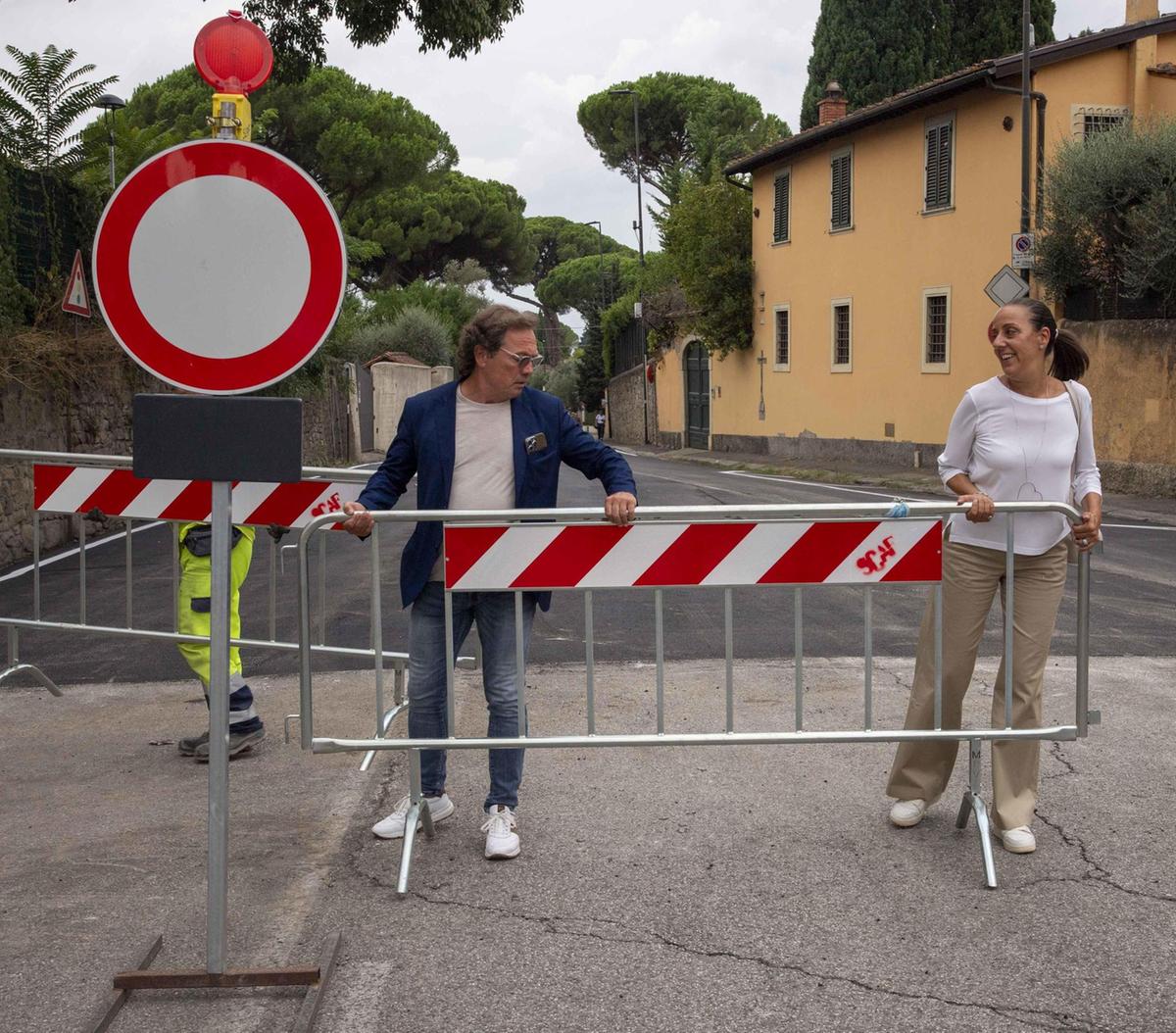 riaperta al traffico via bolognese lavori terminati in anticipo