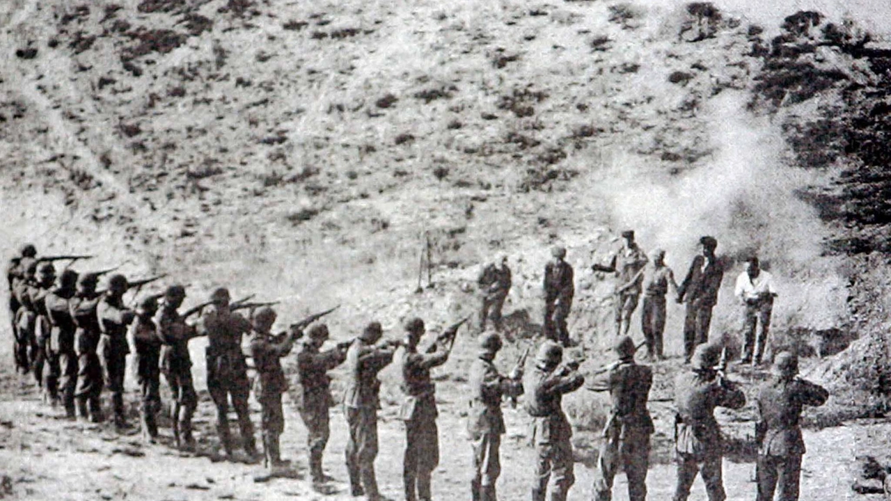 Fucilazione nazista nella zona di Sant'Anna di Stazzema Fucilazione nazista nella zona di Sant'Anna di Stazzema