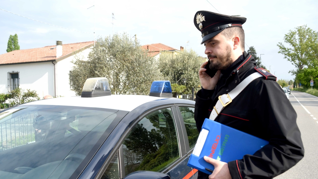 Sono intervenuti i carabinieri Sono intervenuti i carabinieri