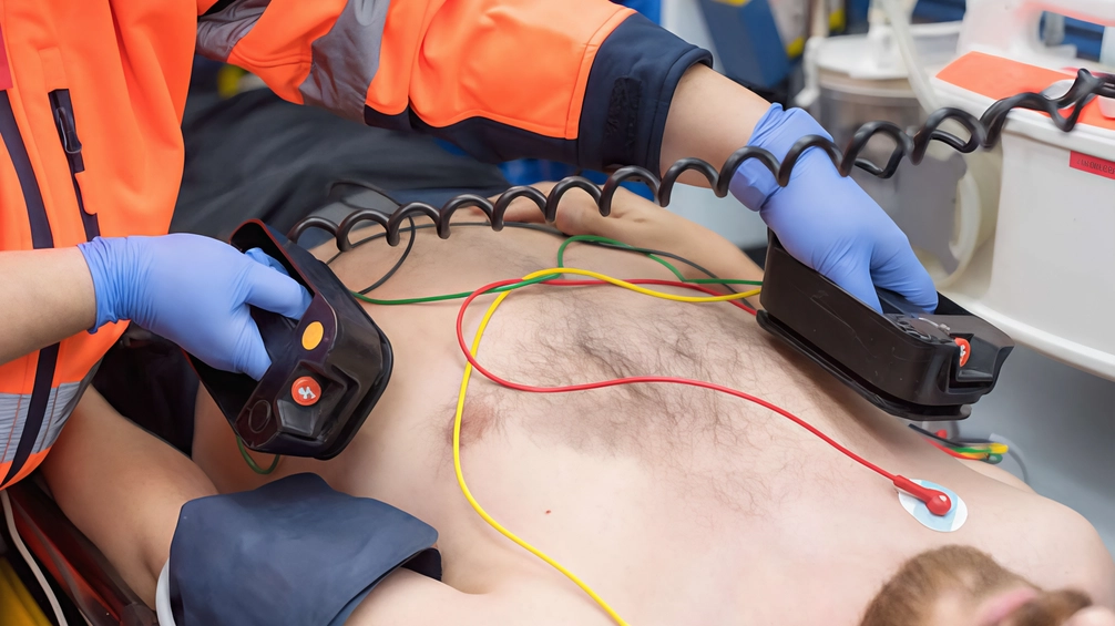 La defibrillazione ha consentito di salvare un cacciatore che ha avuto. un malore durante la battuta al cinghiale La defibrillazione ha consentito di salvare un cacciatore che ha avuto. un malore durante la battuta al cinghiale