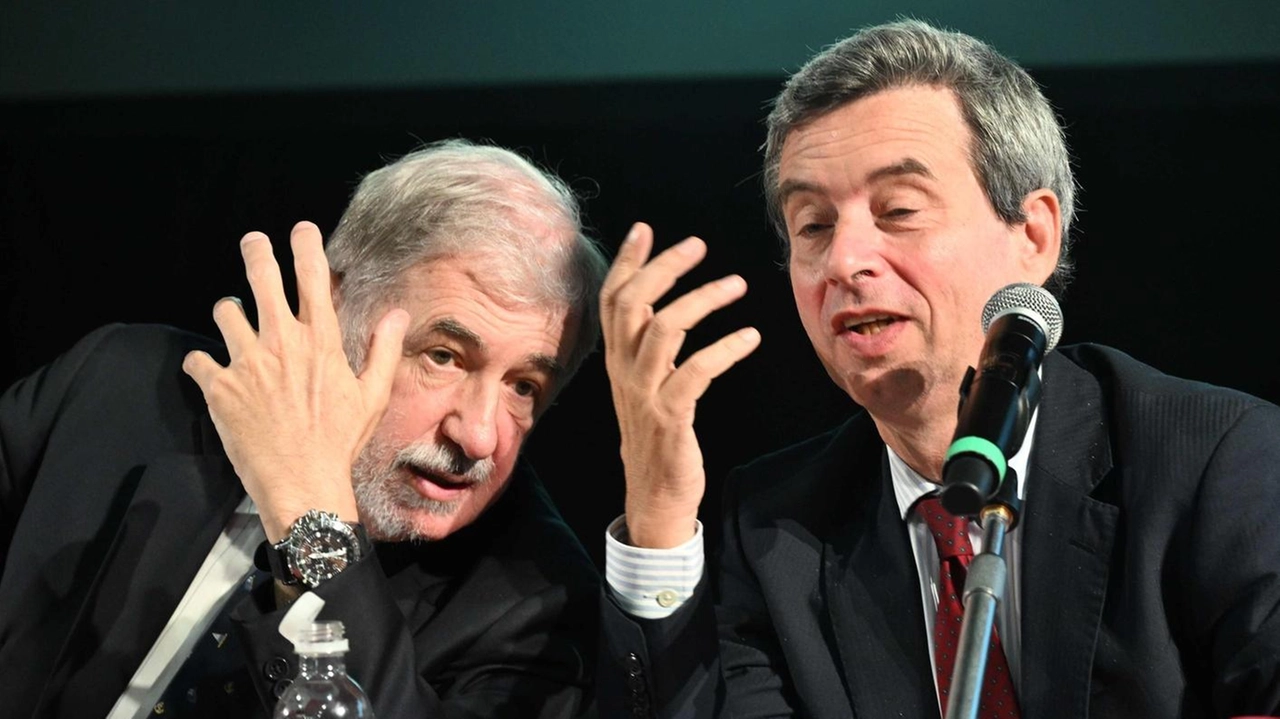 I due candidati alla presidenza della Regione, Marco Bucci e Andrea Orlando I due candidati alla presidenza della Regione, Marco Bucci e Andrea Orlando