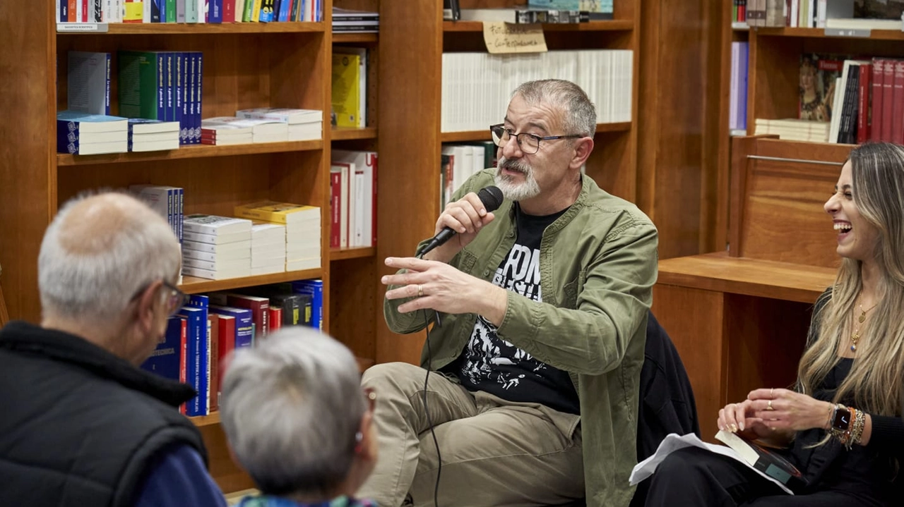 Wladimiro Borchi durante una presentazione Wladimiro Borchi durante una presentazione