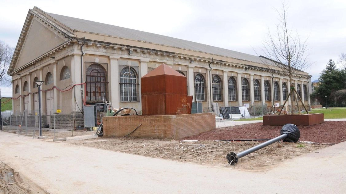 . palestra Bacchettoni diventerà una piccola cittadella dello sport (foto Alcide)
