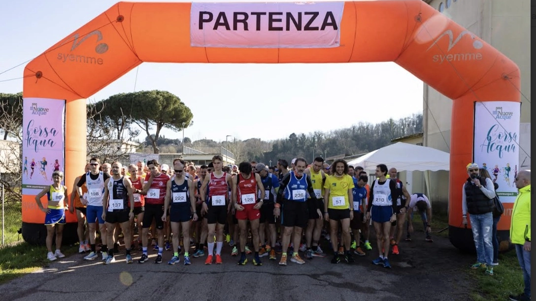 Start Corsa dell'Acqua 2024 Start Corsa dell'Acqua 2024