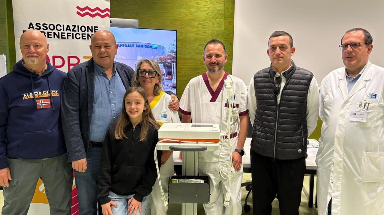 Doppia donazione all’ospedale San Donato. Un elettrocardiografo e tre saturimetri