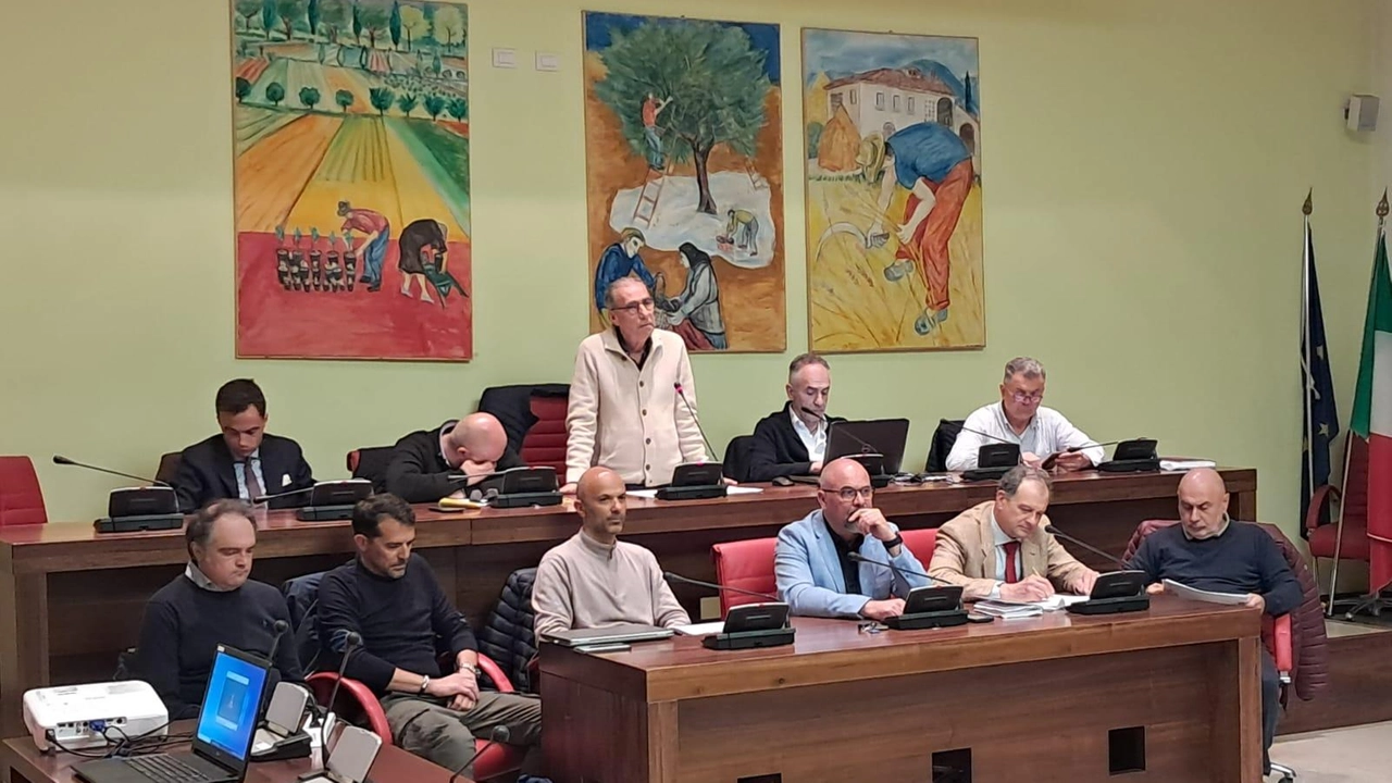 Un momento del consiglio comunale aperto di mercoledì sera Un momento del consiglio comunale aperto di mercoledì sera