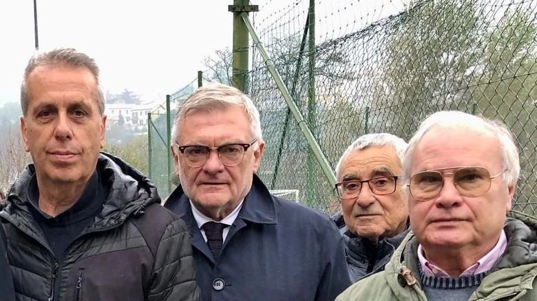 Il presidente de La Briglia, Sergio Taiti, il delegato Coni, Massimo Taiti, e il presidente Figc Toscana Paolo Mangini Il presidente de La Briglia, Sergio Taiti, il delegato Coni, Massimo Taiti, e il presidente Figc Toscana Paolo Mangini