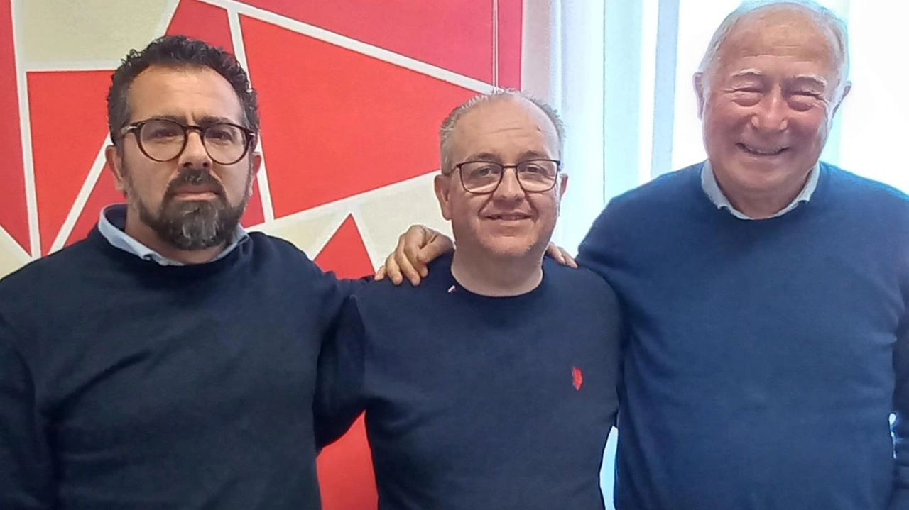 Da sinistra Viti, Dalle Luche e Lombardi durante la presentazione del convegno Da sinistra Viti, Dalle Luche e Lombardi durante la presentazione del convegno