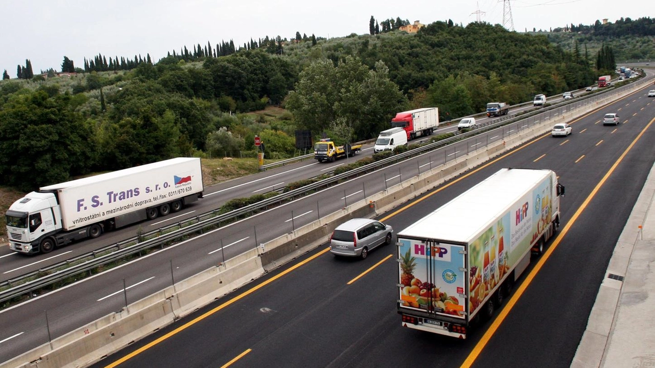 Tengono banco i lavori in autostrada