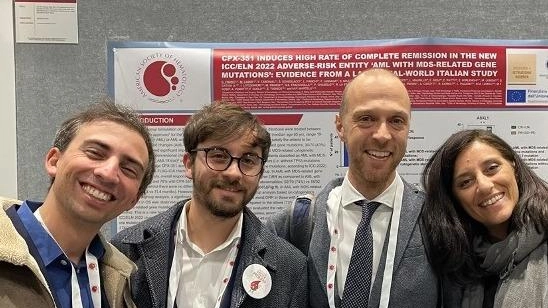 Da sinistra: Francesco Zorutti e Gaetano Cimino,. Antonio Pierini e Maria Paola Martelli