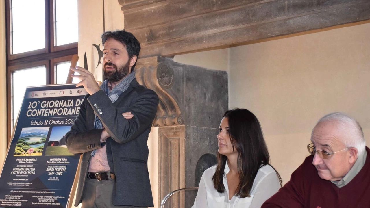 È stata presentata ieri la partecipazione di Città di Castello alle iniziative promosse in occasione della XX Giornata del Contemporaneo È stata presentata ieri la partecipazione di Città di Castello alle iniziative promosse in occasione della XX Giornata del Contemporaneo