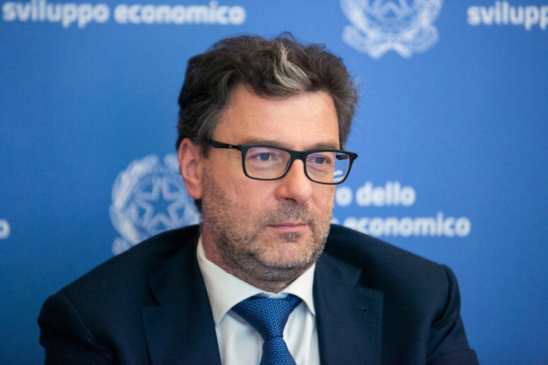 Il ministro dell'Economia, Giancarlo Giorgetti