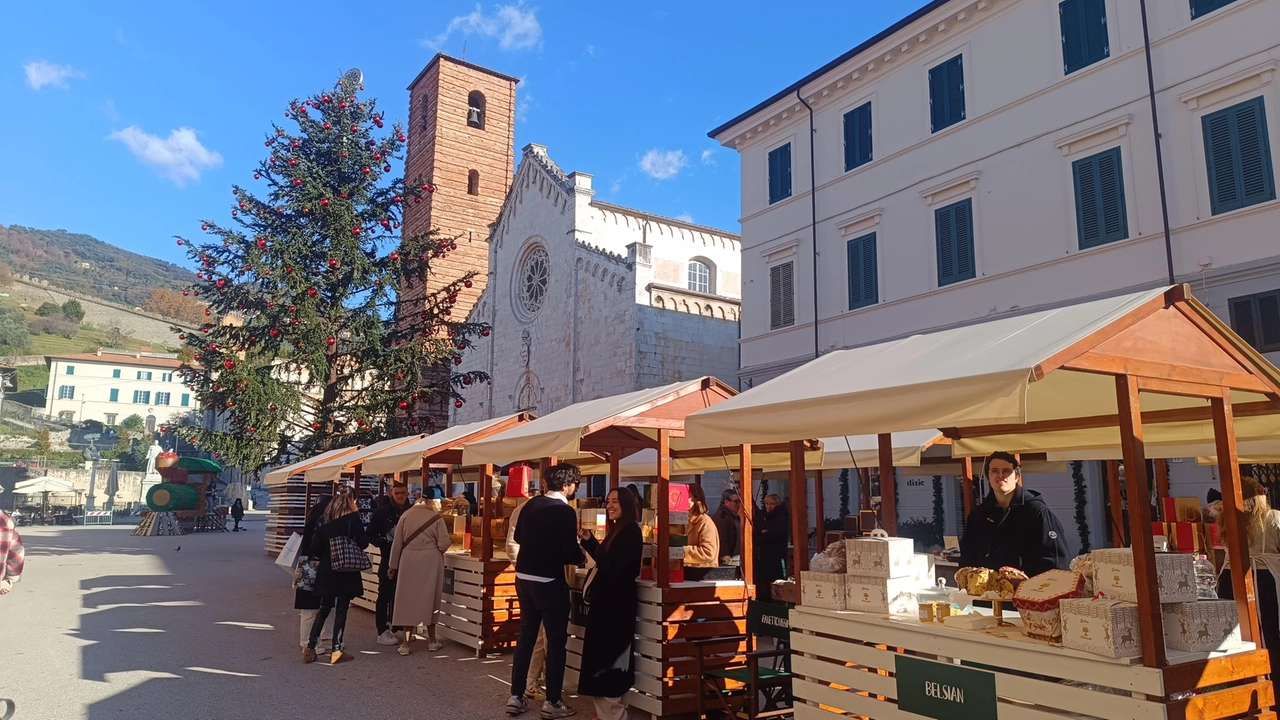 Un'immagine di "Panettonissimo" a Pietrasanta da un'idea di Davide Paolini e Gianni Mercatali Un'immagine di "Panettonissimo" a Pietrasanta da un'idea di Davide Paolini e Gianni Mercatali