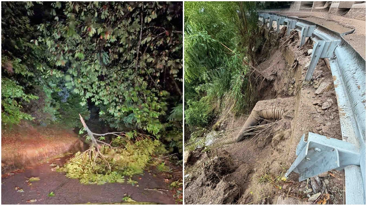 Danni del maltempo in Garfagnana (foto Borghesi)