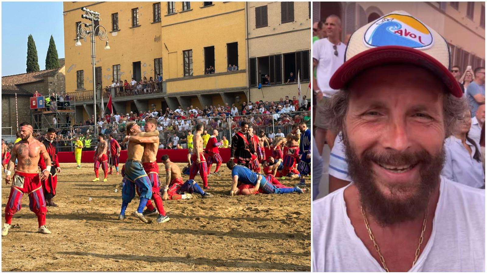 Jovanotti al calcio storico: Firenze, il cantautore ammirato, “E’ davvero un’esperienza” Jovanotti al calcio storico: Firenze, il cantautore ammirato, “E’ davvero un’esperienza”