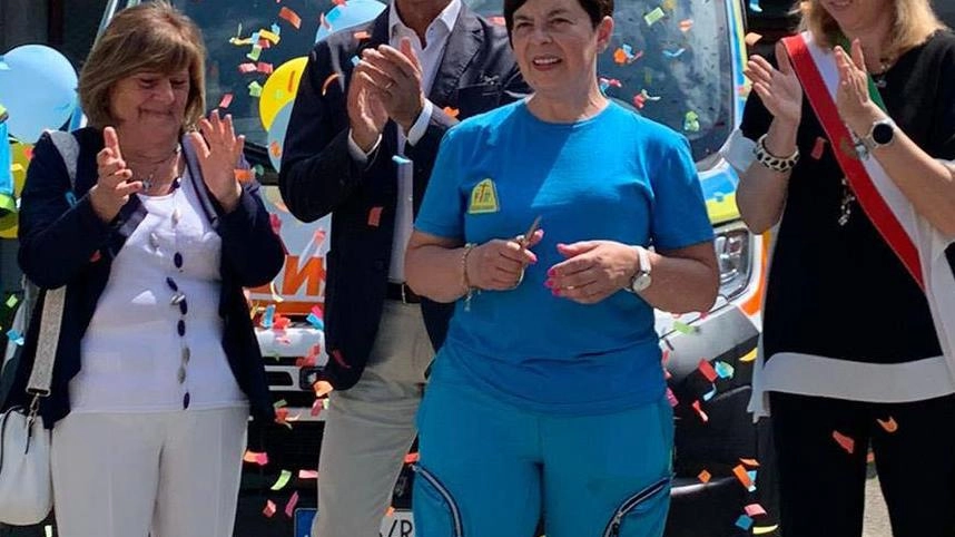 Un momento della cerimonia Un momento della cerimonia