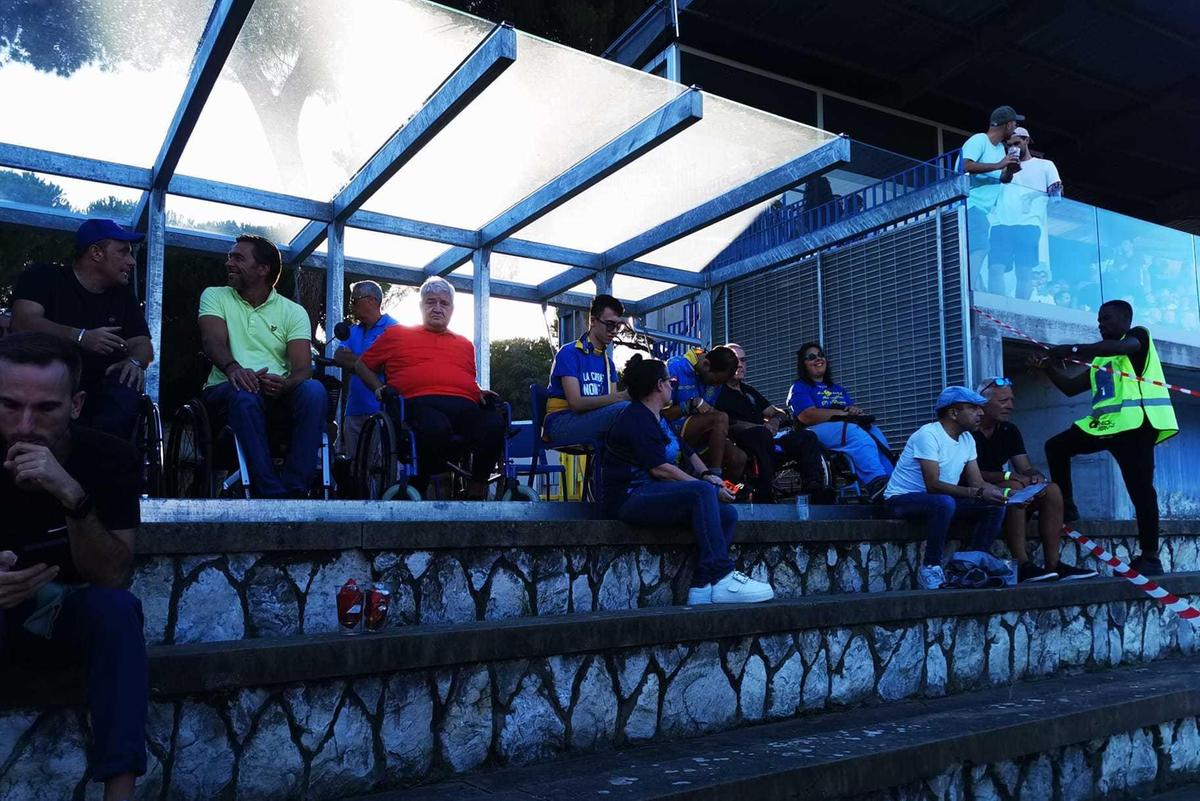 "Disabili, il settore è a norma". Stadio, la consulta rigetta le critiche "Disabili, il settore è a norma". Stadio, la consulta rigetta le critiche