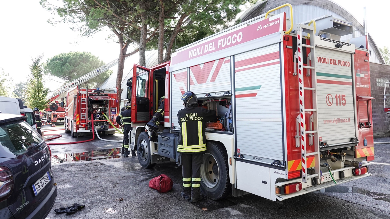 I vigili del fuoco sono intervenuti alla Rossini (immagine d'archivio) I vigili del fuoco sono intervenuti alla Rossini (immagine d'archivio)