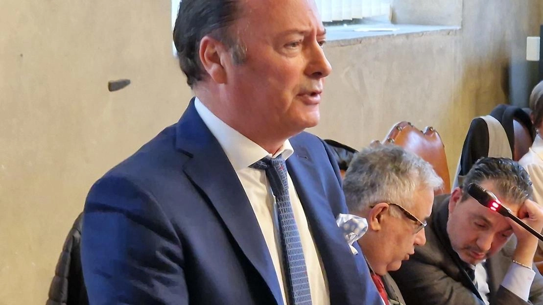 In foto Daniele Matteini presidente Confindustria Toscana Nord, anche lui come molti si interroga se l’Europa risponderà ai dazi con la stessa moneta