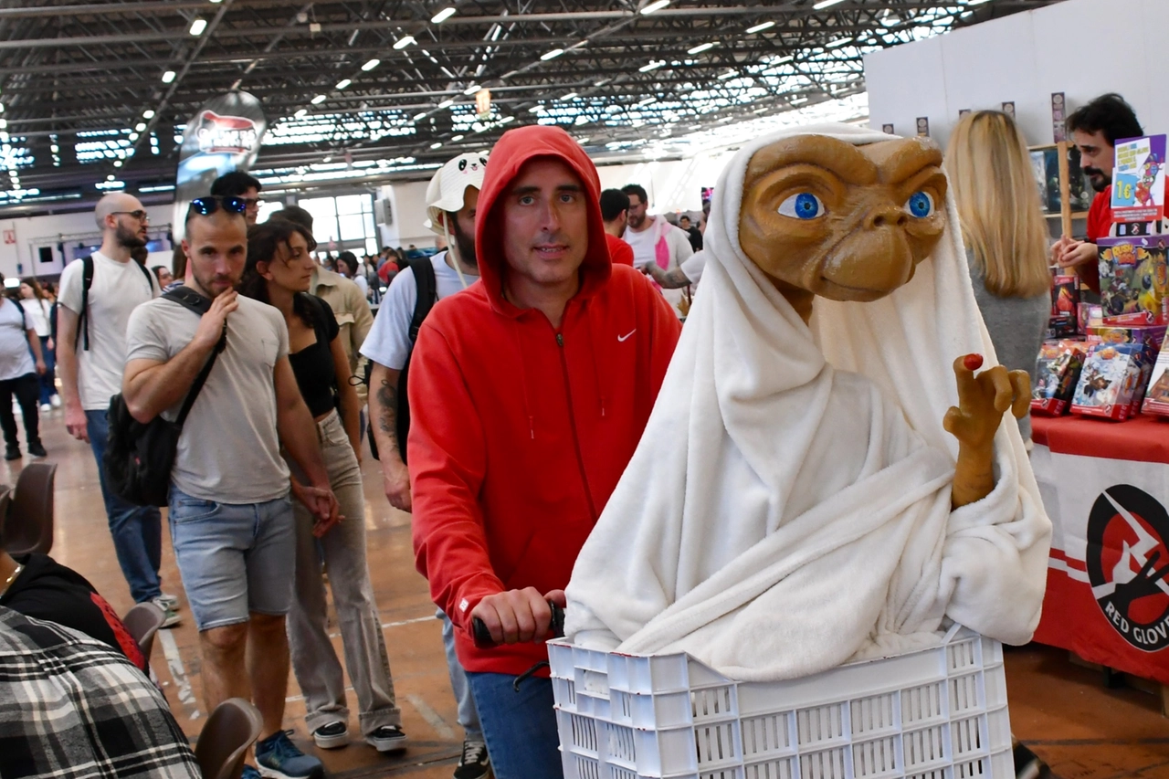Un cosplay di ET