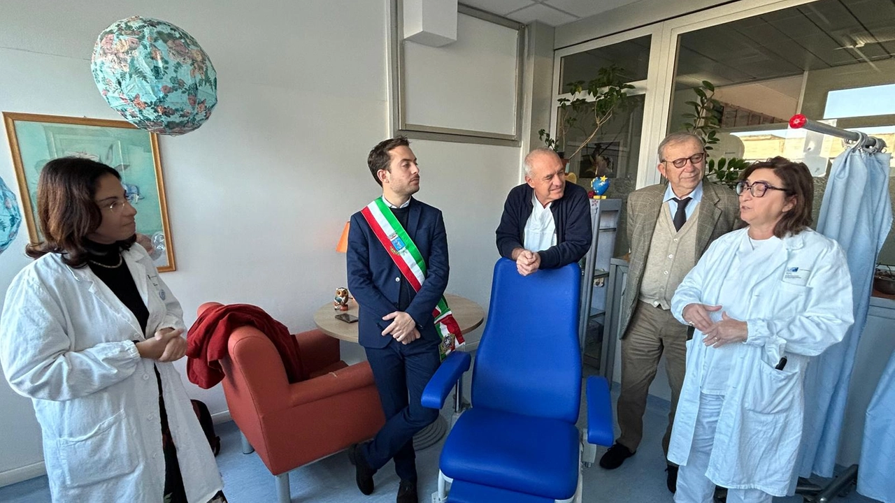 Una poltrona speciale per combattere il tumore Una poltrona speciale per combattere il tumore
