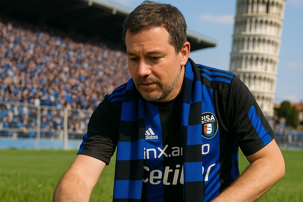 L'immagine realizzata dai tifosi