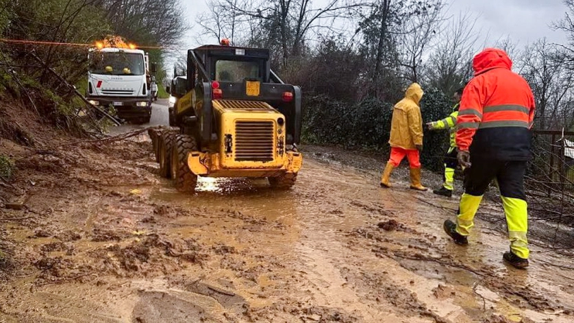 Frane e allagamenti a Vaglia e in Mugello (Foto di repertorio Germogli)