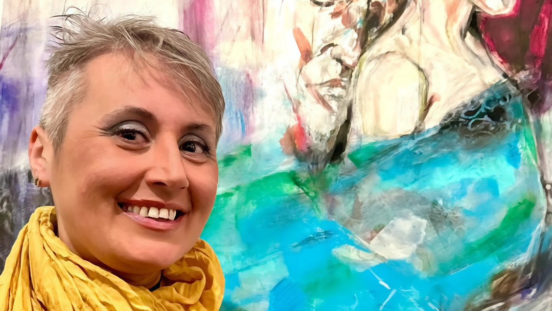Nuova bella soddisfazione per Antonella Guarano (nella foto con una precedente opera), che da sabato prossimo fino al 15... Nuova bella soddisfazione per Antonella Guarano (nella foto con una precedente opera), che da sabato prossimo fino al 15...
