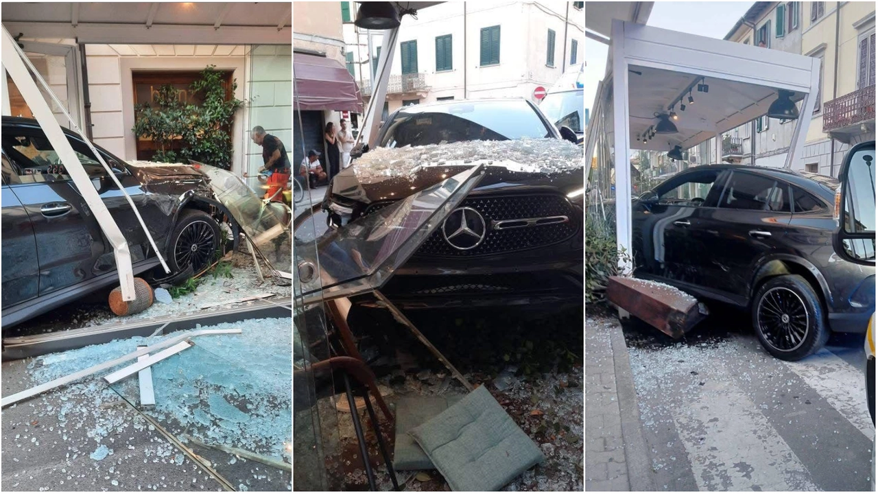 Auto irrompe nel gazebo del noto ristorante, diversi feriti: tragedia sfiorata a Viareggio