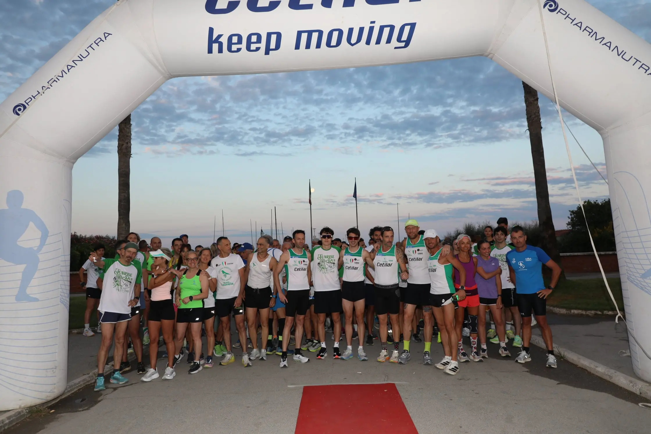 Sunrise Run, la corsa all’alba di Forte dei Marmi
