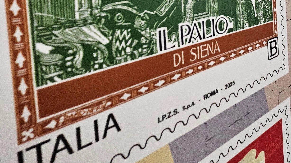Un francobollo celebra il Palio. Tiratura di centomila esemplari