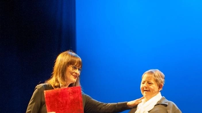 Maria Grazia con Anna Maria Guarnieri