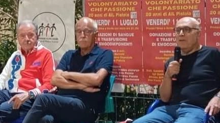 L‘incontro sulla donazione del sangue al circolo Arci di Santomato