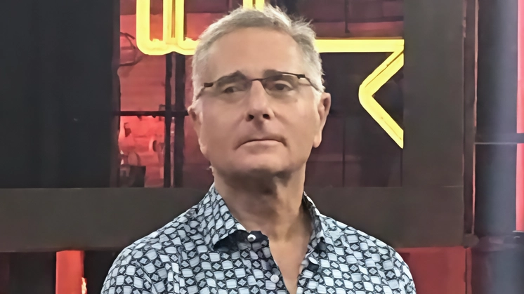 Paolo Bonolis con la camicia Poggianti Paolo Bonolis con la camicia Poggianti