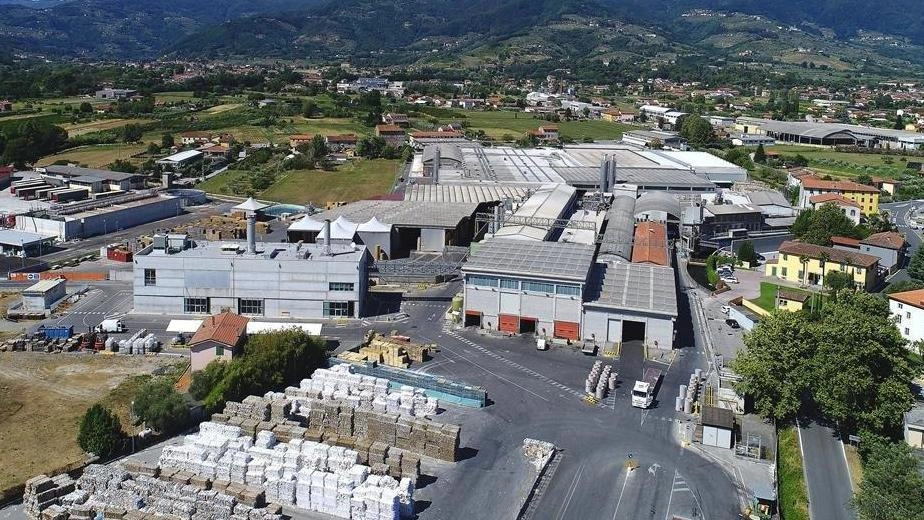 Lo stabilimento della Icp di Capannori Lo stabilimento della Icp di Capannori