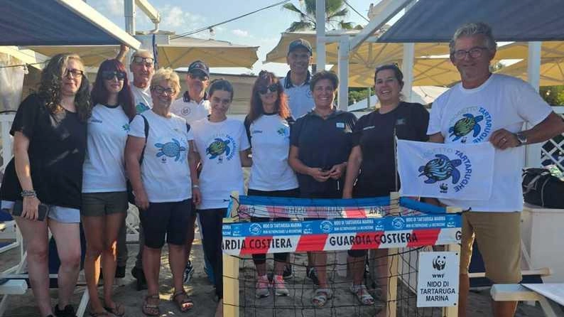 Il nido di Caretta Caretta rinvenuto al Bagno Europa a Ronchi Il nido di Caretta Caretta rinvenuto al Bagno Europa a Ronchi