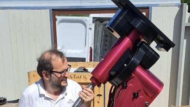 L’astrofisico Gianluca Masi guida il Virtual Telescope