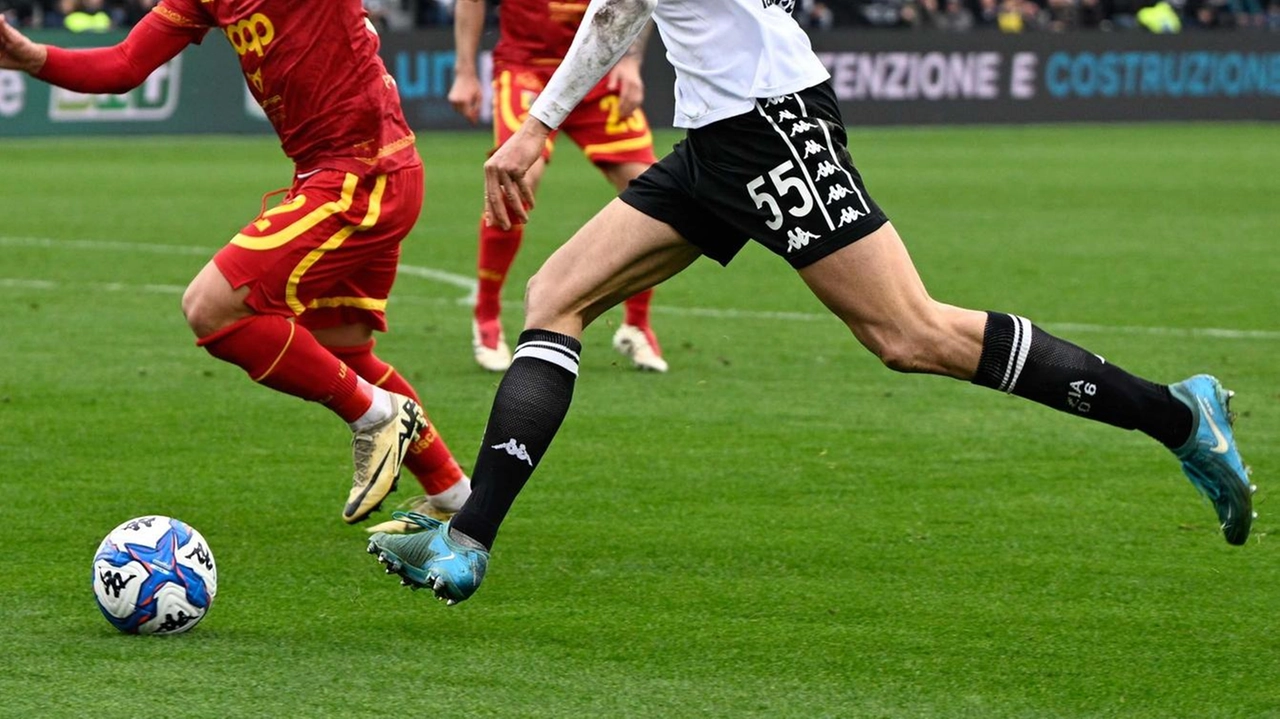 Hristov in azione nel match contro il Catanzaro