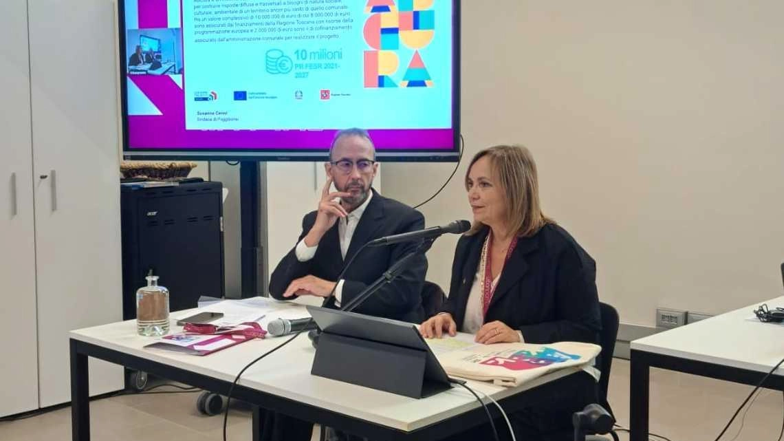 La sindaca Susanna Cenni presenta il nuovo progetto La sindaca Susanna Cenni presenta il nuovo progetto