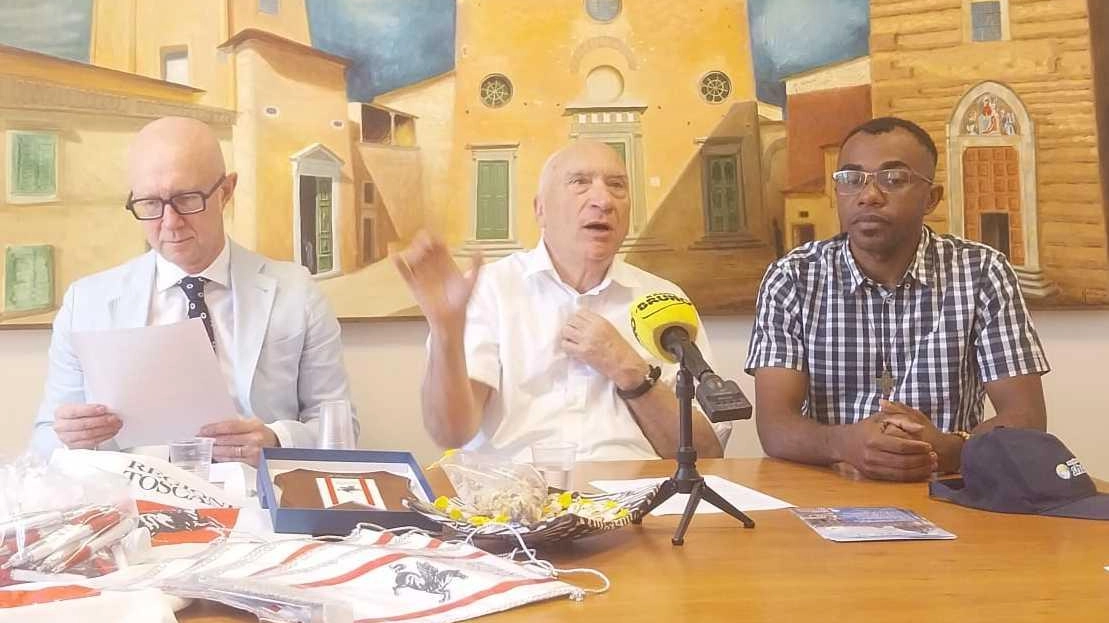 La delegazione del movimento con sede a San Miniato è composta da undici persone e prenderà il volo domani: rientro il 13 agosto