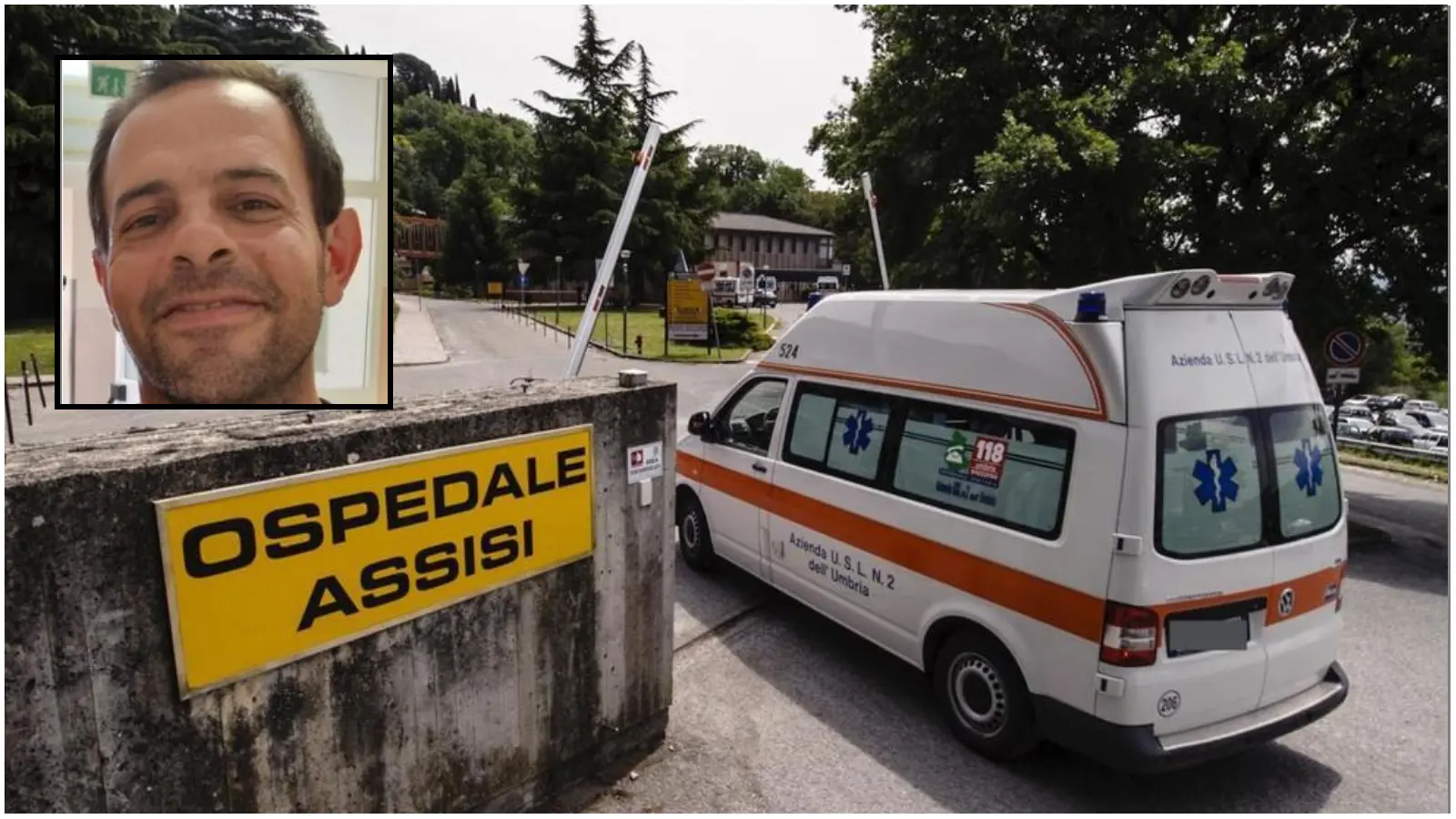 Muore giovane medico dell’ospedale di Assisi. Stroncato da un malore a 46 anni