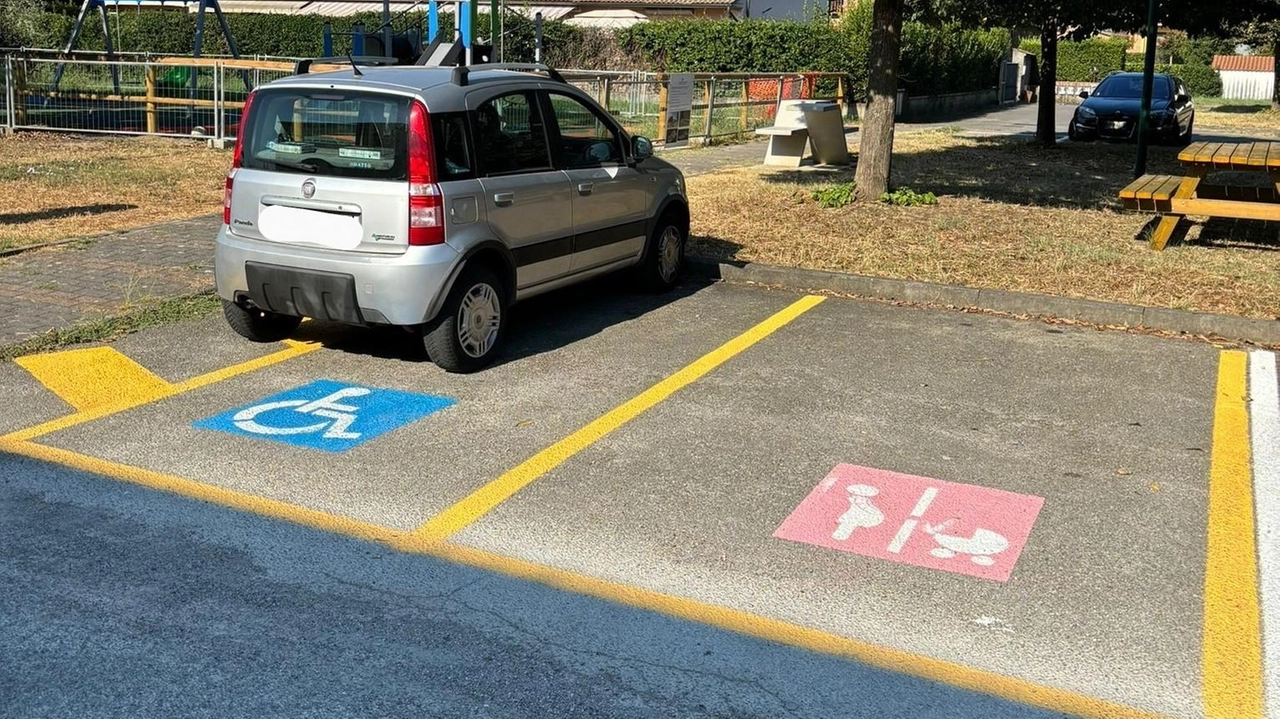Il Comune di Capannori ha realizzato il primo stallo per auto dedicato alle donne in gravidanza e ai genitori con bambini fino ai 2 anni. Saranno istituiti ulteriori stalli "rosa" in prossimità di luoghi pubblici, per facilitare l'accesso a servizi essenziali. Il Comune di Capannori ha realizzato il primo stallo per auto dedicato alle donne in gravidanza e ai genitori con bambini fino ai 2 anni. Saranno istituiti ulteriori stalli "rosa" in prossimità di luoghi pubblici, per facilitare l'accesso a servizi essenziali.