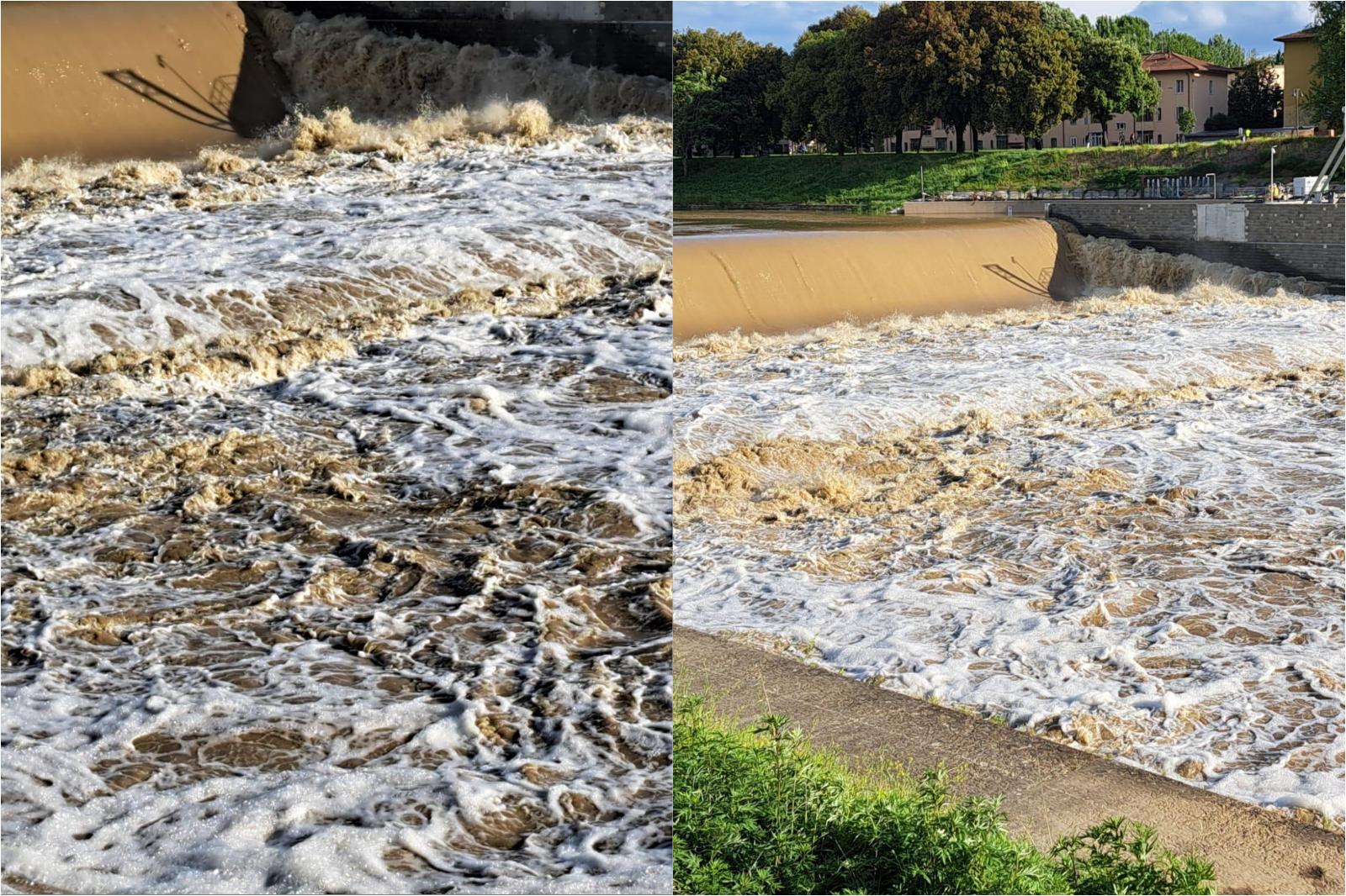Arno schiuma da Lanazione.it arno schiuma bianca nel fiume le segnalazioni dei cittadini