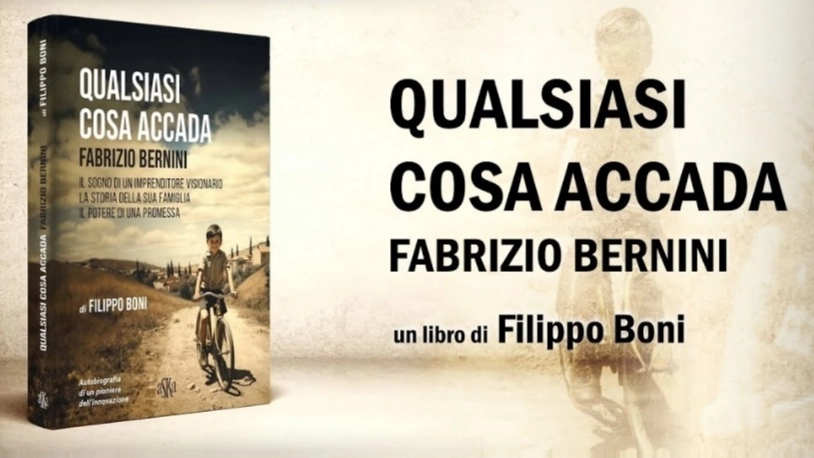 Il libro ‘Qualsiasi cosa accada’ su Fabrizio Bernini