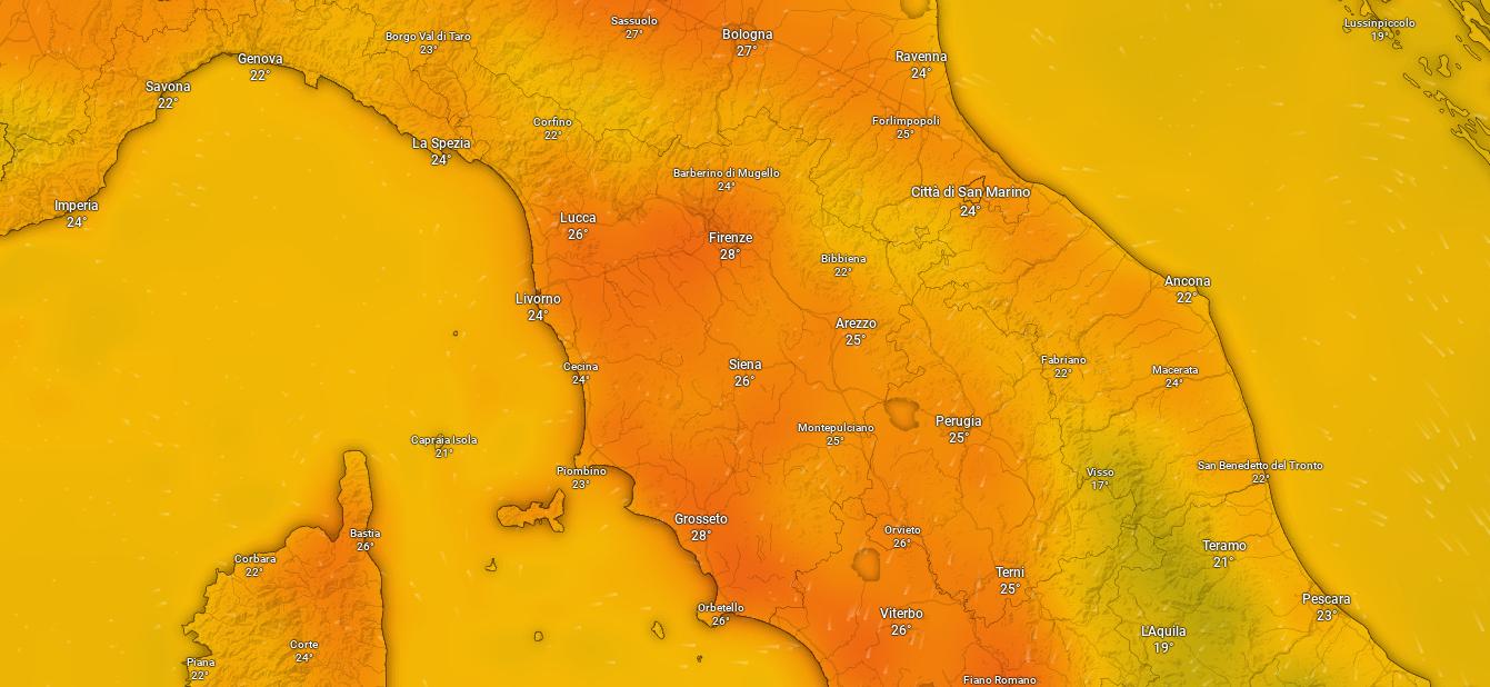 caldo fino a 32 gradi estate alle porte in toscana previsioni meteo ponte 2 giugno da Lanazione.it caldo fino a 32 gradi estate alle porte in toscana previsioni meteo ponte 2 giugno