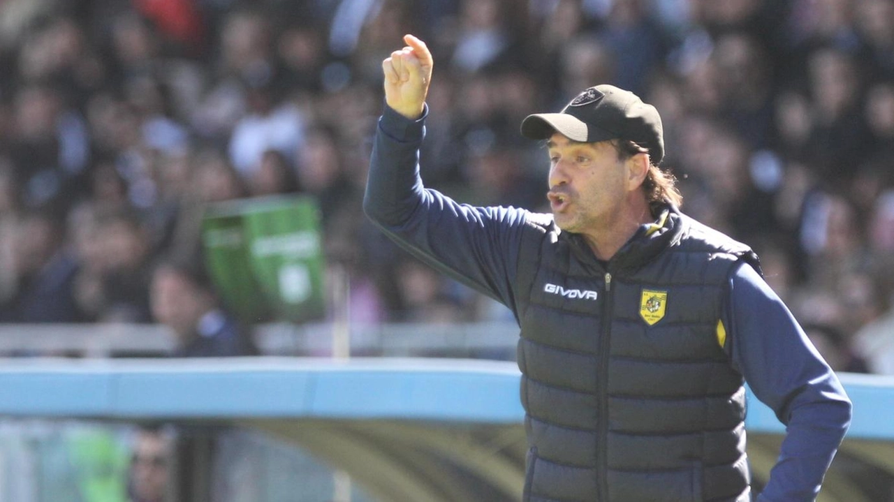 Guido Pagliuca nuovo allenatore dell’Empoli, qui durante la partita di campionato Cesena calcio - Juve Stabia Guido Pagliuca nuovo allenatore dell’Empoli, qui durante la partita di campionato Cesena calcio - Juve Stabia