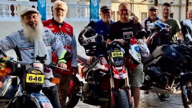 Soddisfazione del Team Maremmadakar per il podio Soddisfazione del Team Maremmadakar per il podio