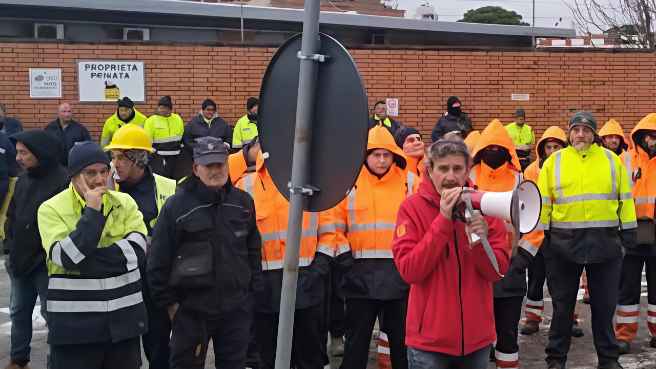 Dopo la tragedia al deposito Eni di Calenzano, sindacati organizzano manifestazioni per denunciare la mancanza di sicurezza sul lavoro. Dopo la tragedia al deposito Eni di Calenzano, sindacati organizzano manifestazioni per denunciare la mancanza di sicurezza sul lavoro.
