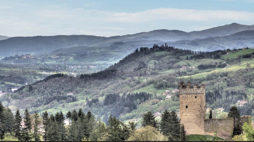 Veduta del Casentino